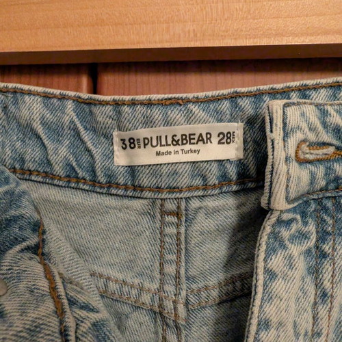 Jean shorts Pull & Bear used, size 38
