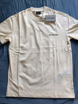 Balenciaga unisex t-shirt new, beige, size M