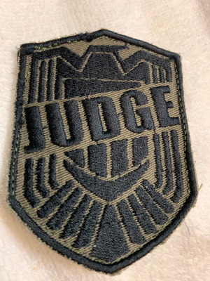 Ραφτό patch JUDGE
