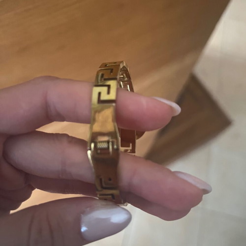 Versace gold bracelet
