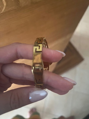 Versace gold bracelet