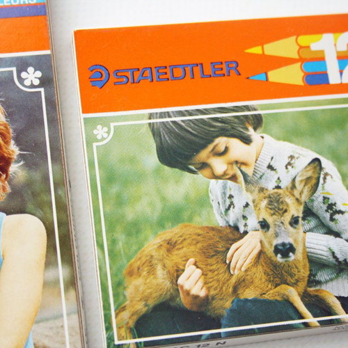 Staedtler Vintage 80's Colored Pencil Sets New, Made in Germany
