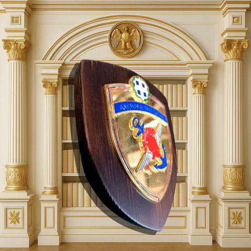 Military plaque used, Ministry of National Defense award