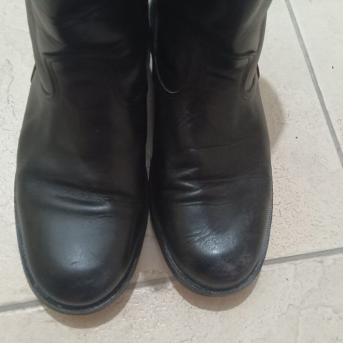 Endromides Military School Boots No 44, authentic leather