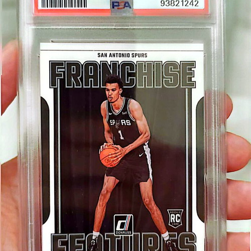 Victor Wembanyama 2023 Donruss Panini Graded Franchise Features #29 PSA Mint 9