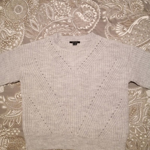 Pullover size S unused, gray