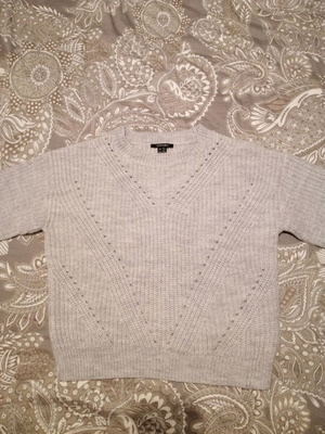 Pullover size S unused, gray
