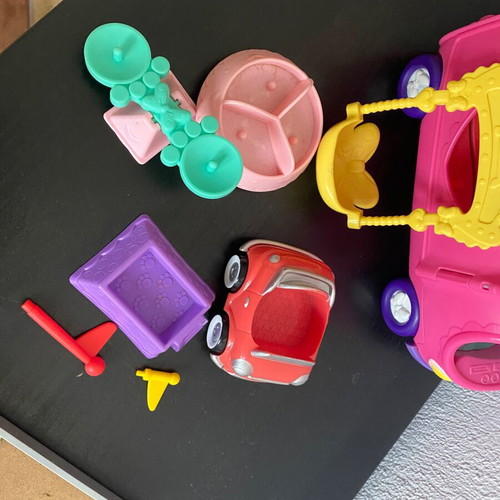 Minnie Mouse Truck with Accessories used