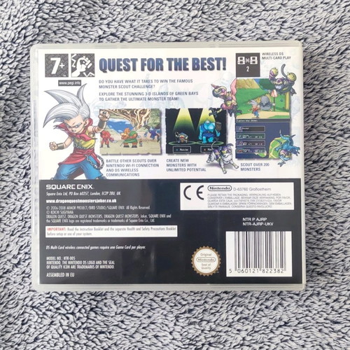 Dragon Quest Monsters Joker Nintendo DS used
