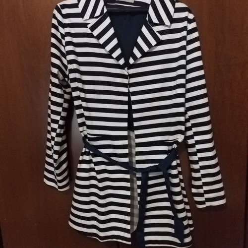 Billy Sabbado striped coat like new, size M