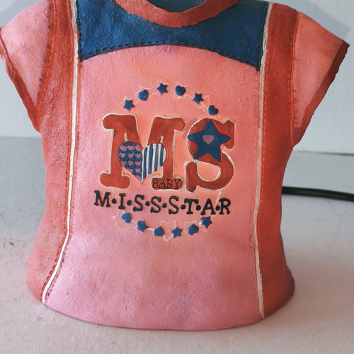 Miss Star night table lamp portatif like new