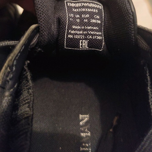 Emporio Armani shoes blue like new, size 44