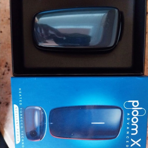 Ploom X Advanced electronic cigarette navy blue new