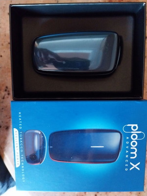 Ploom X Advanced electronic cigarette navy blue new
