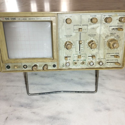 Oscilloscope HC-L202 20mhz used, broken