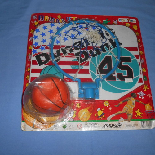 Basketball set new in sealed packaging