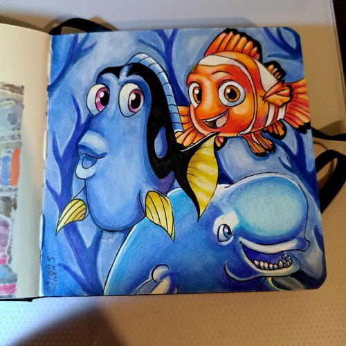 Nemo painting handmade, like new