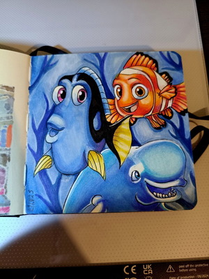 Nemo painting handmade, like new