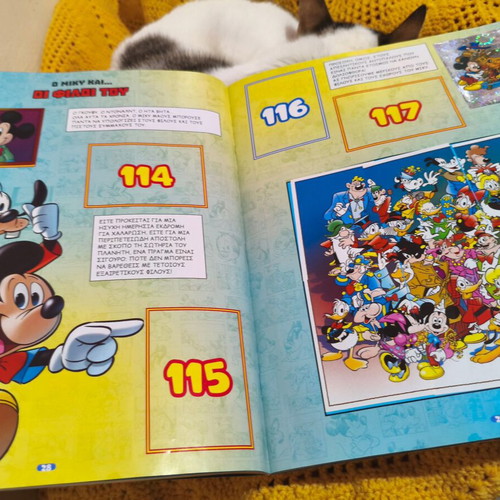 Panini album used Mickey Mouse Sticker Story
