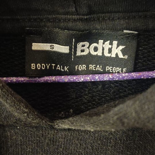 BodyTalk Flawsome women's black hoodie like new, size S