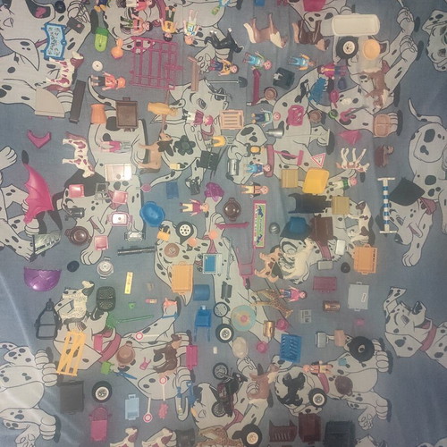Playmobil large collection of various pieces and accessories like new