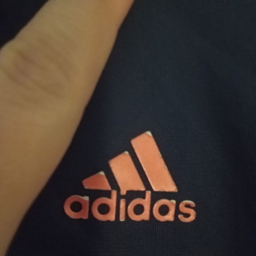 Adidas Climalite retro women's jacket used, blue XL