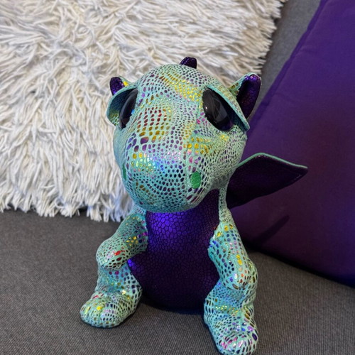 Plush dragon 25 cm like new