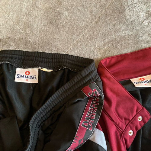 Spalding retro sportswear set medium used, multicolor