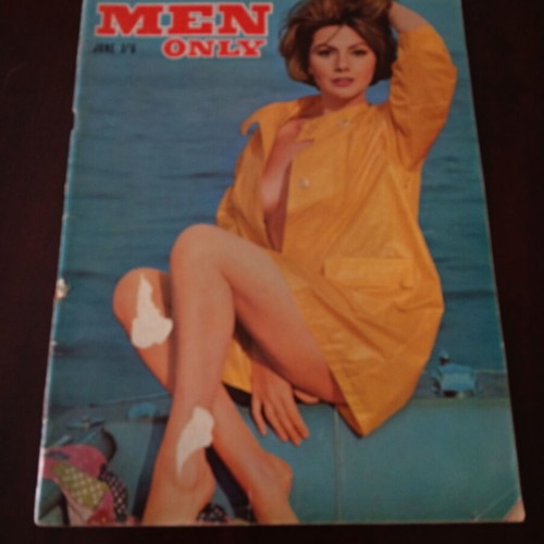 Men Only June 1967 magazine used, rare issue with Greece feature