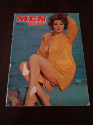 Men Only June 1967 magazine used, rare issue with Greece feature