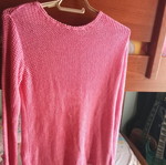 Fuchsia mesh pullover used