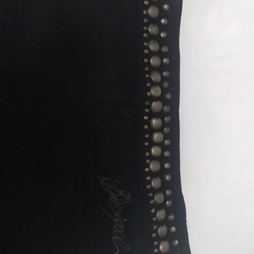 Desigual pants black size M with unique design, unused