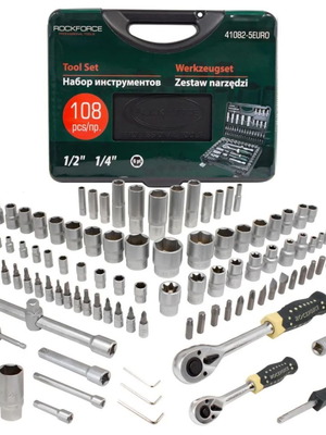 Rockforce 108-Piece Socket Set New
