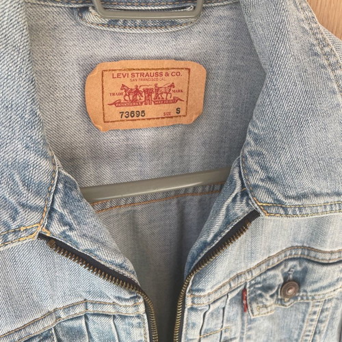 Levi's jacket used, short, blue, size S