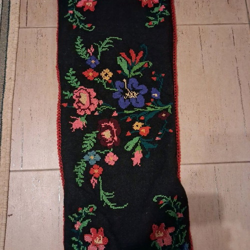Handmade loom pillowcase used, set of 2, size 40×100