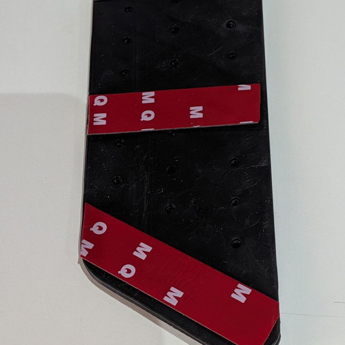 Aluminum Alloy Pedal Plate Cover Black for Left-Hand Drive Vehicles
