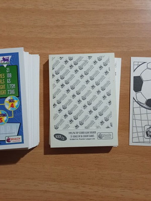 Merlin Premier League 1996-1997 пълен комплект 88 карти като нови