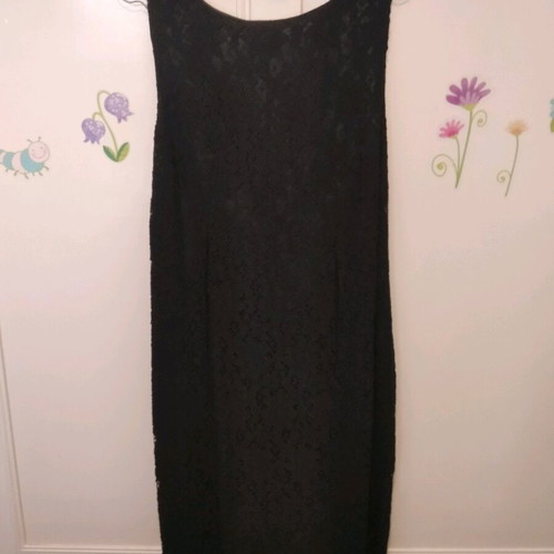 Black lace dress like new
