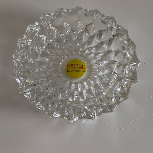 Skol glass promotional ashtray used