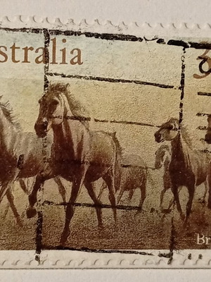 Australia stamp used