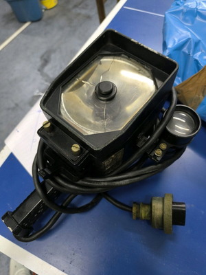 Nautical Morse projector used, collectible