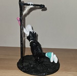 Handmade Spidergirl figurine for home decoration