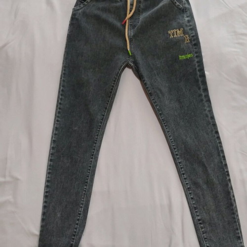 Jeans size 28 like new, black and gray, for 14 years old