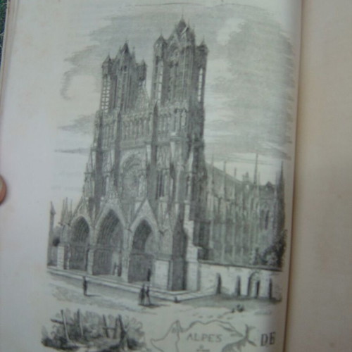 1855 full-page engravings used, collection of 19 pieces
