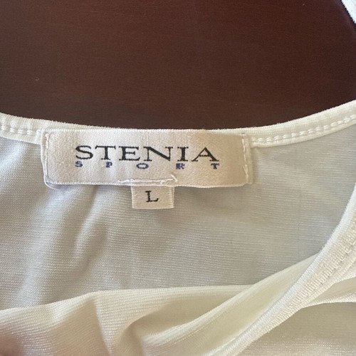 Stenia crop top L used, white, very soft