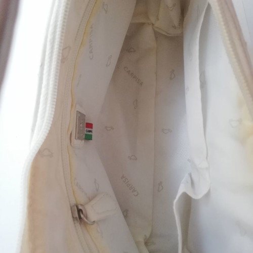 Caprisa shoulder bag used, 25x17 cm, short strap