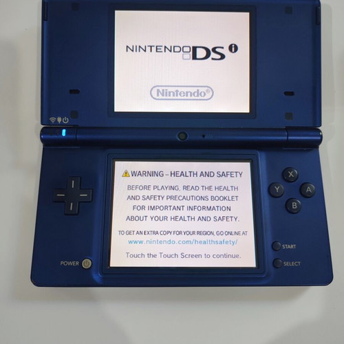Nintendo DSi handheld console with Pokemon HeartGold game