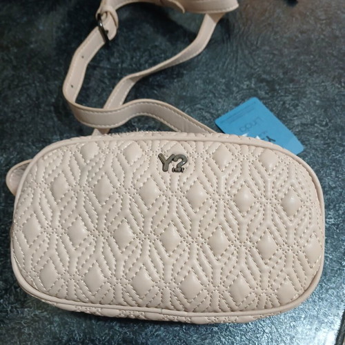 Y Not? Waist Bag new, beige 18×11×5 cm