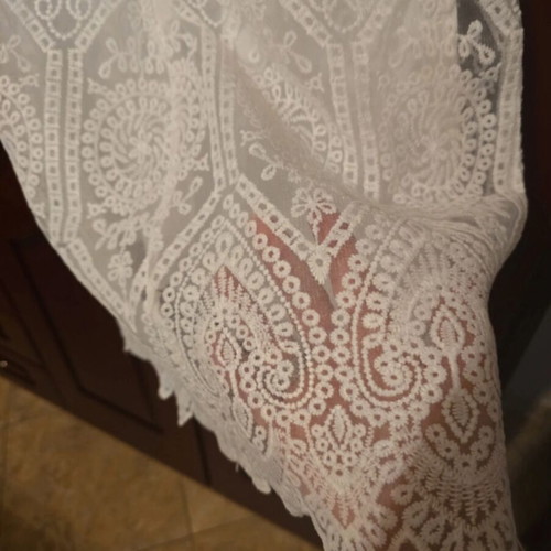 Shein white summer dress, size S