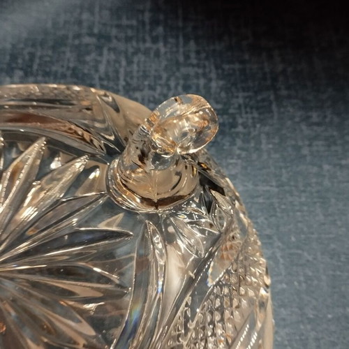 Crystal cup with feet used